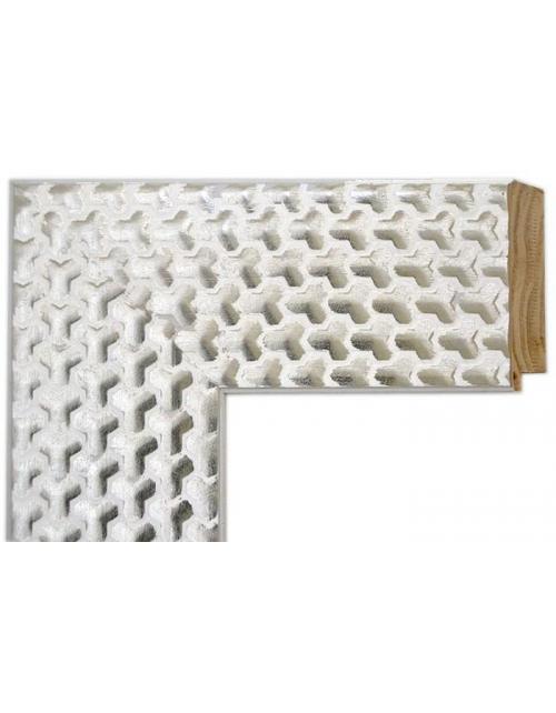 Marco a medida plata ancha