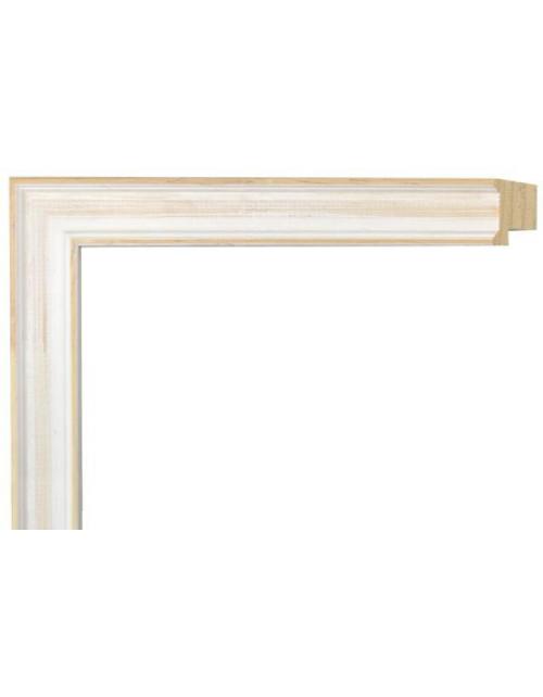 Marco a medida de color crema--