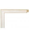 Marco a medida Blanco Lavado - Perfil 3 cm - Estilo Nórdico