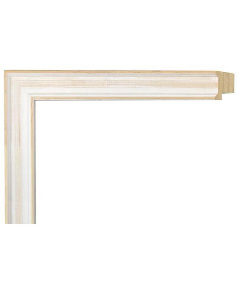 Marco a medida de color crema--