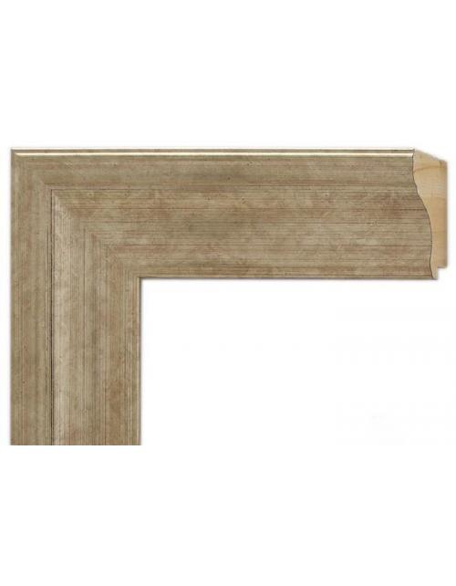 Marco a medida color plata