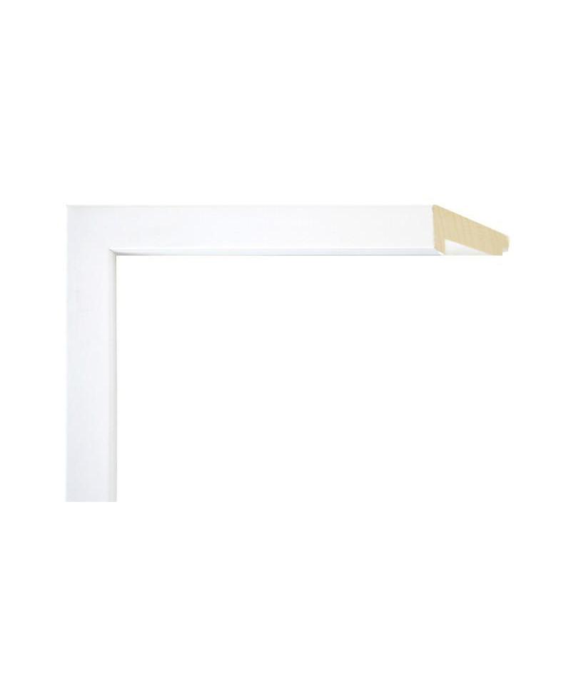 Marco onda de color blanco