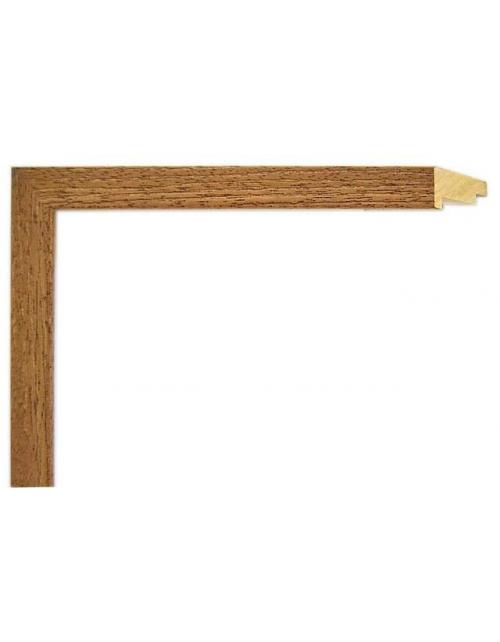 Marco a medida color nogal