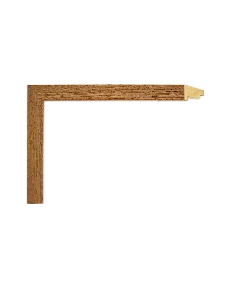 Marco a medida color nogal