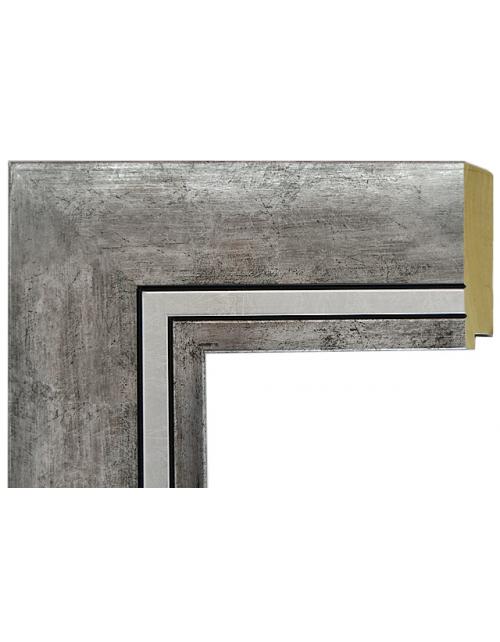 Marco a medida color gris.