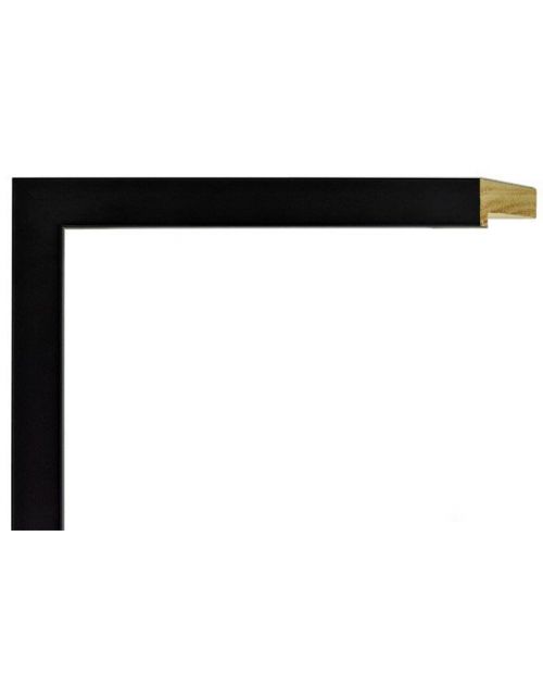 Marco a medida color negro ondo