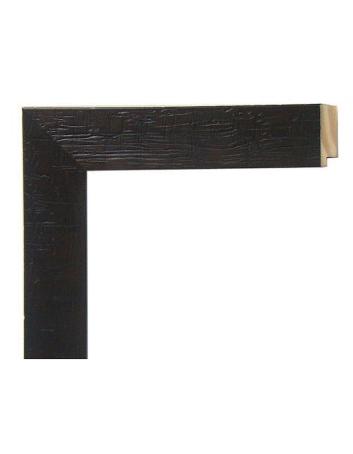 Marco a medida color negra textura madera
