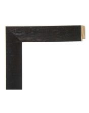 Moldura negra textura madera