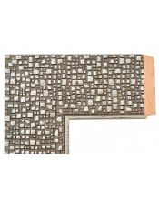 Moldura negra lisa rayas