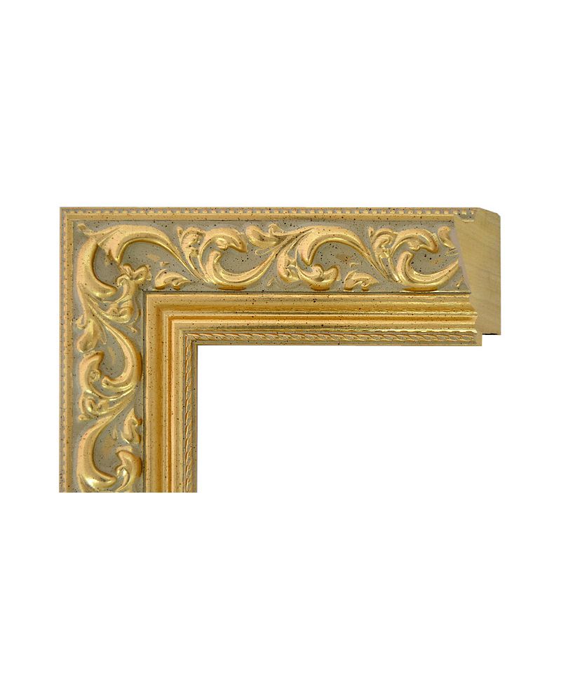 Moldura color dorado barroca