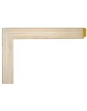 Marco a Medida para Títulos y Certificados - Madera Blanco Decapé