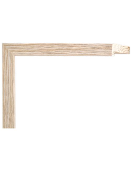 Marco a Medida Tipo Caja Madera Clara - Moldura 2x4 cm