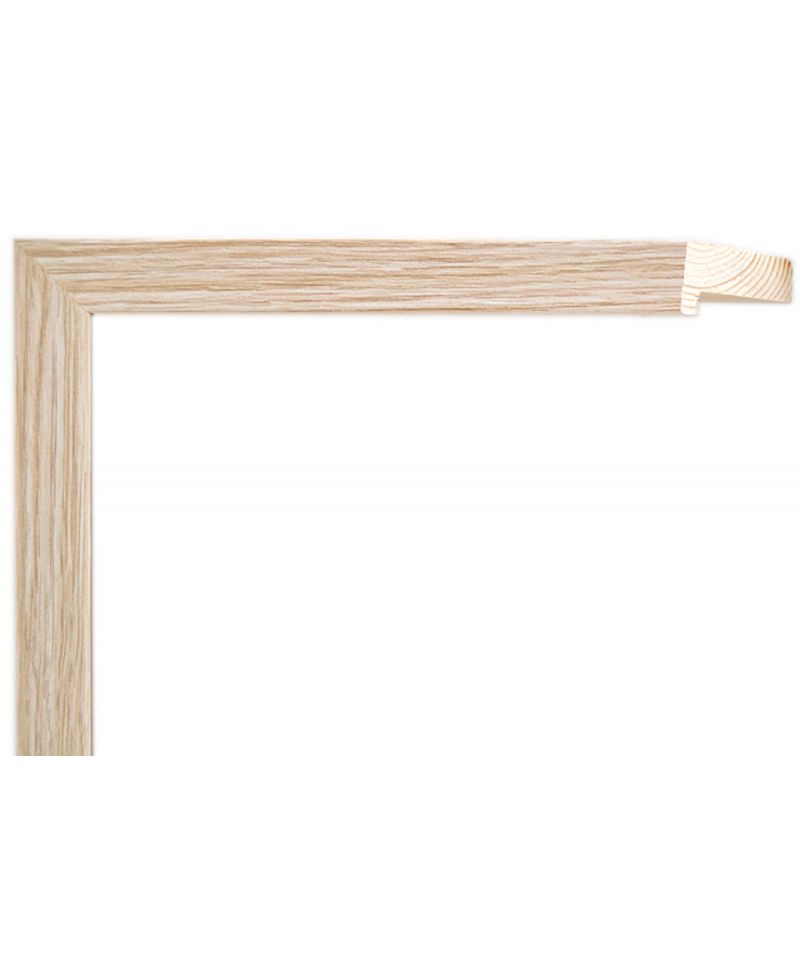 Marco a Medida Tipo Caja Madera Clara - Moldura 2x4 cm