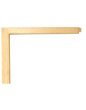 Marco a Medida Madera Cruda Natural - Moldura 2x1,3 cm