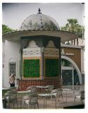 Fotografía Artística Quiosco Modernista - Lámina Decorativa 34x42 cm