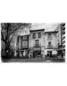 Fotografía Urbana Alameda de Xàtiva en Blanco y Negro - 50x31 cm