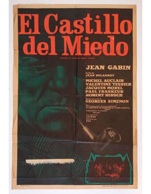 Cartel de Cine Original El Castillo del Miedo (1959) Cartel de Cine Original El Castillo del Miedo (1959)