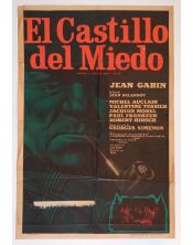 Cartel de Cine Original El Castillo del Miedo (1959)
