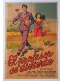 Cartel de Cine Original El Profesor se Divierte (1952)