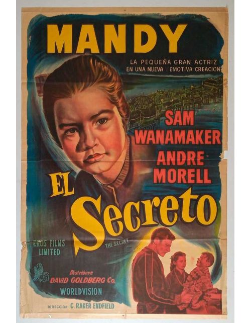 Cartel de Cine Original El Secreto (1955) Cartel de Cine Original El Secreto (1955)