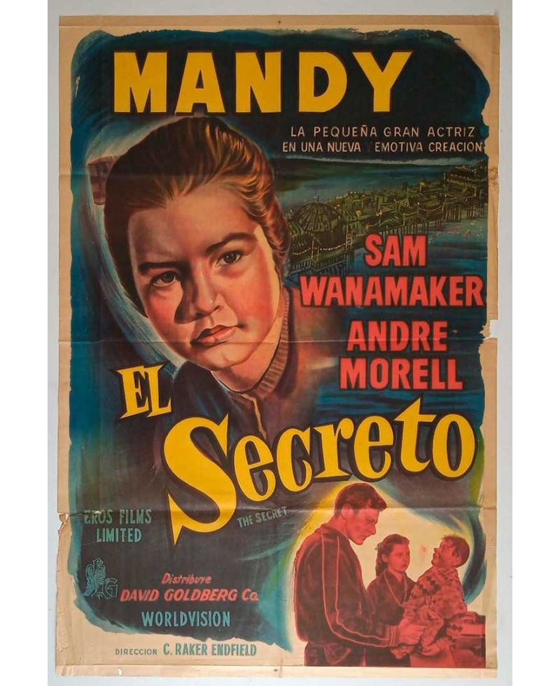 Cartel de Cine Original El Secreto (1955)