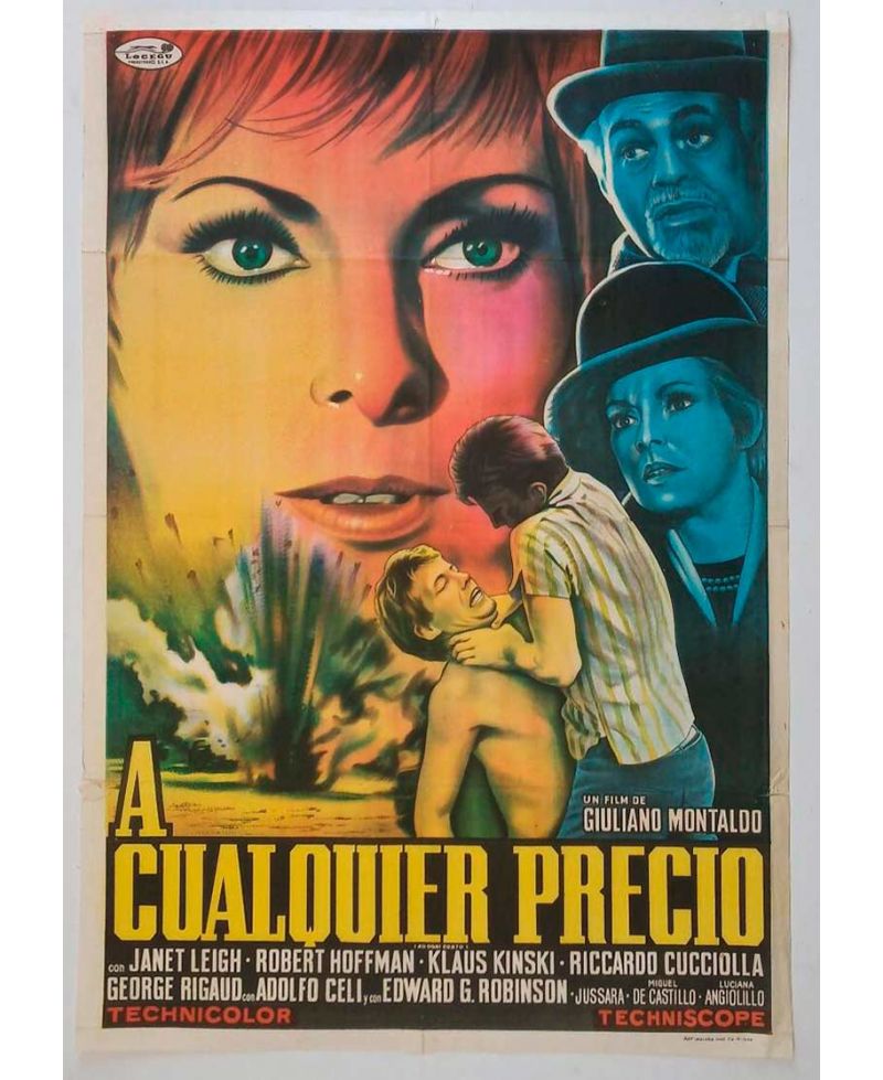 Cartel de Cine Original A Cualquier Precio (1967)