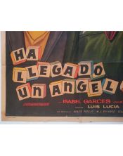 Cartel de Cine Original Ha Llegado un Ángel (1961)