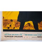 Cartel de Cine Original La Venganza del Conde de Montecristo (1961)