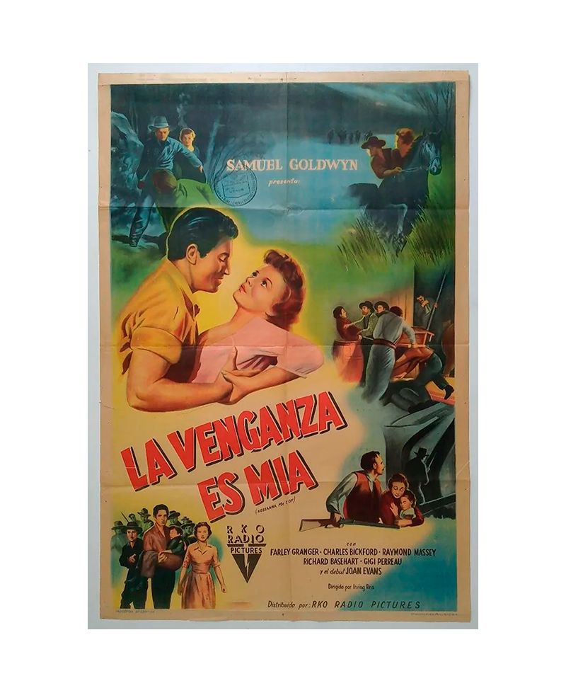 Cartel de Cine Original La Venganza es Mía (1949)