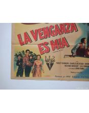 Cartel de Cine Original La Venganza es Mía (1949)