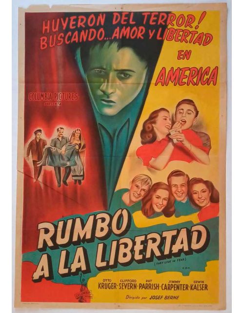 Cartel de Cine Original Rumbo a la Libertad (1944) Cartel de Cine Original Rumbo a la Libertad (1944)