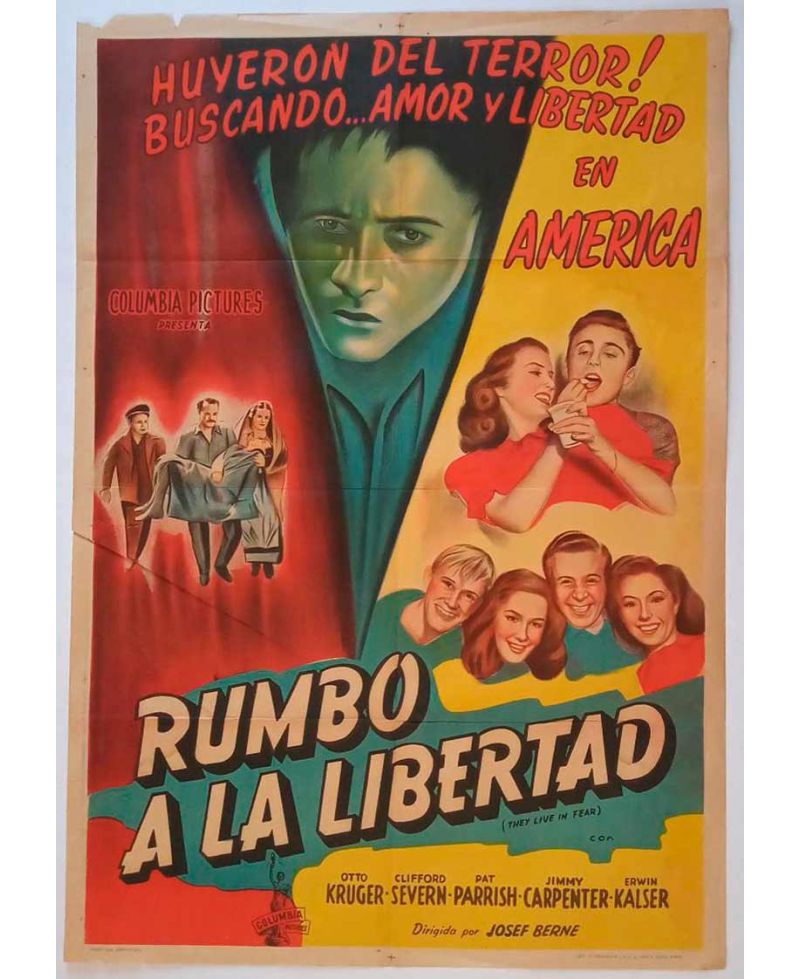 Cartel de Cine Original Rumbo a la Libertad (1944)