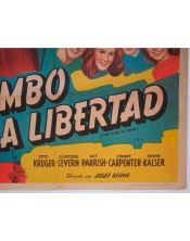 Cartel de Cine Original Rumbo a la Libertad (1944)