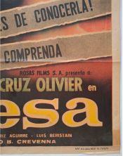 Cartel de Cine Original Teresa (1961)