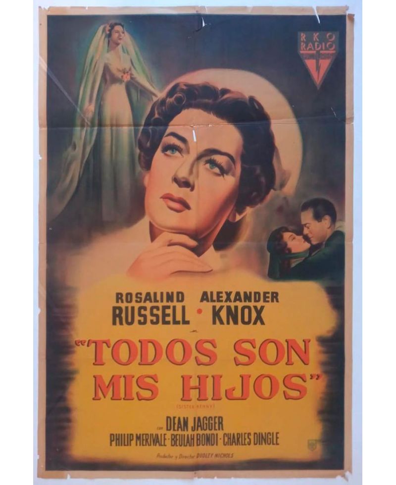 Cartel de Cine Original Todos son mis Hijos (1946)