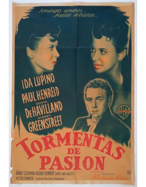 Cartel de Cine Original Tormentas de Pasión (1946) Cartel de Cine Original Tormentas de Pasión (1946)