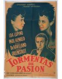 Cartel de Cine Original Tormentas de Pasión (1946)