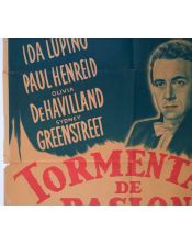 Cartel de Cine Original Tormentas de Pasión (1946)