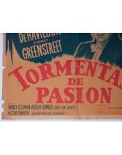 Cartel de Cine Original Tormentas de Pasión (1946)