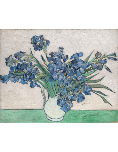 Lámina Artística de Alta Calidad Lirios en Jarrón (Vicent van Gogh)