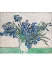 Lámina Artística de Alta Calidad Lirios en Jarrón (Vicent van Gogh)