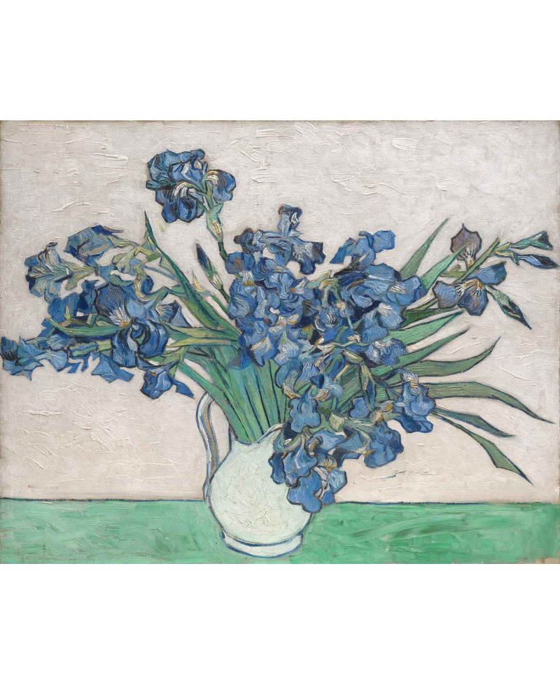 Lámina Artística de Alta Calidad Lirios en Jarrón (Vicent van Gogh)