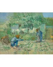 Lámina Artística de Alta Calidad Primeros Pasos, después de Millet (Vincent van Gogh)