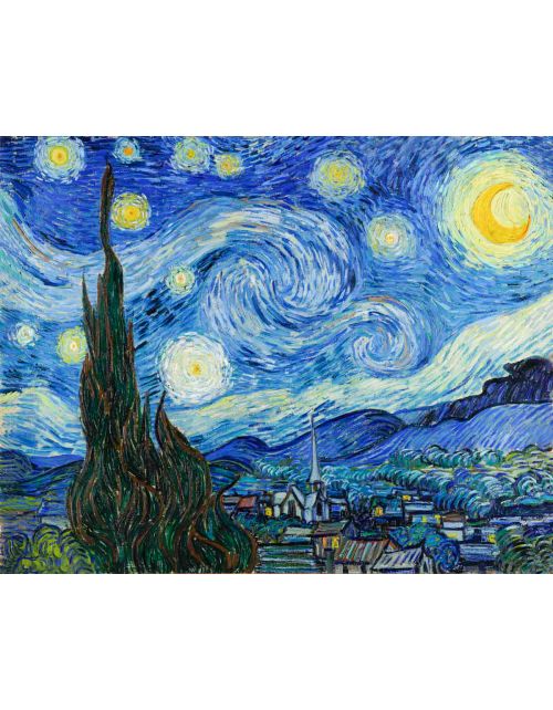 Lámina Artística La Noche Estrellada (Vincent van Gogh)