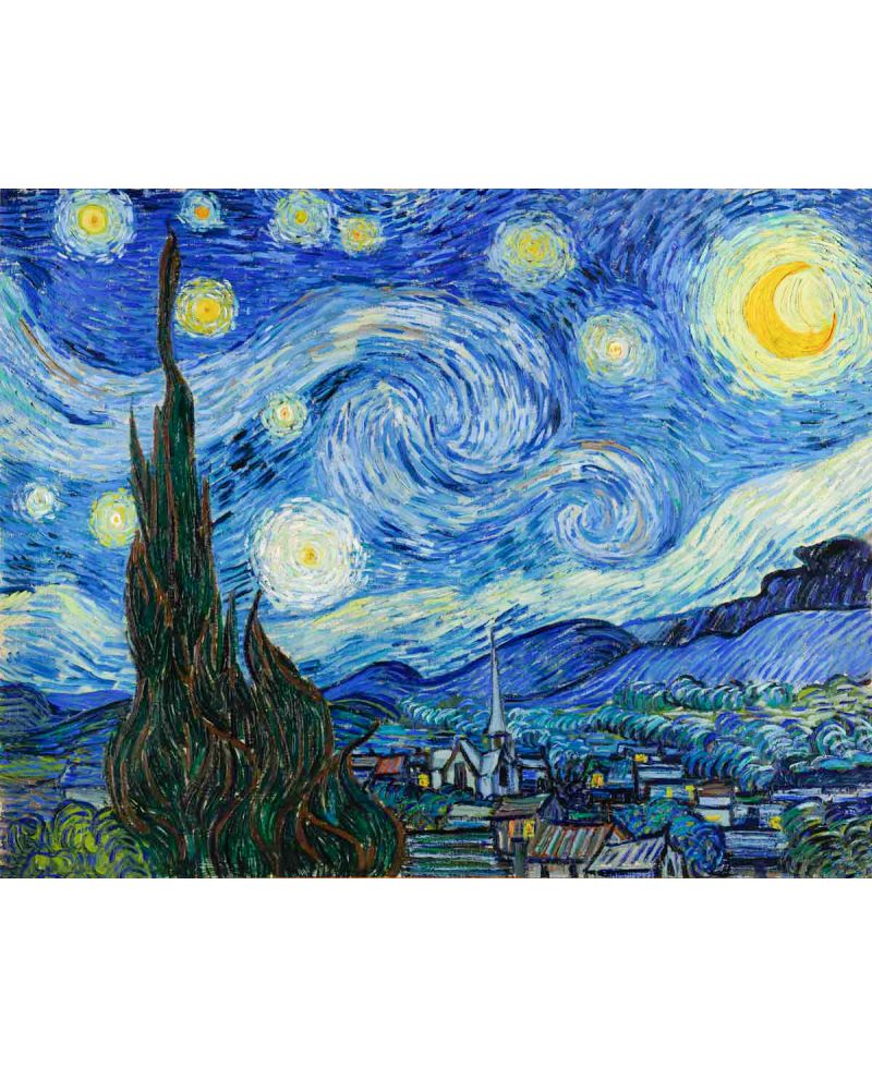 Lámina Artística La Noche Estrellada (Vincent van Gogh)