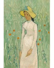 Lámina Artística Muchacha entre Trigo (Vincent van Gogh)