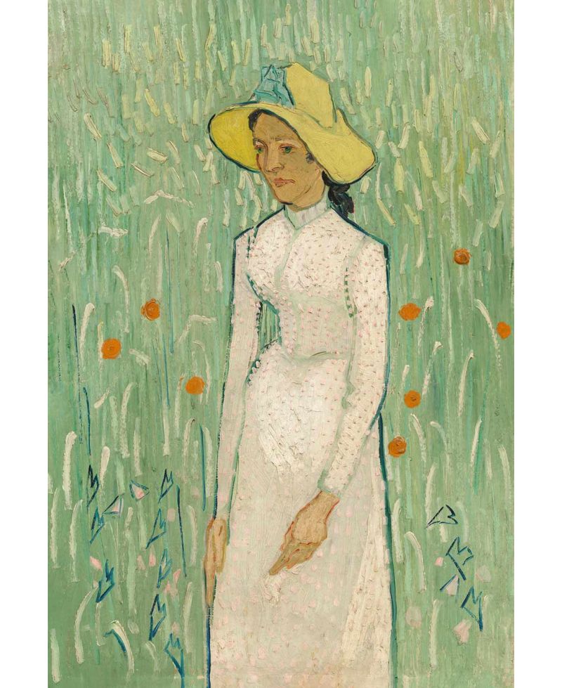 Lámina Artística Muchacha entre Trigo (Vincent van Gogh)