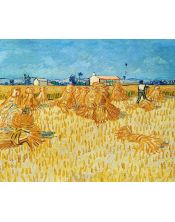 Lámina Artística Las Gavillas de Trigo (Vincent van Gogh)