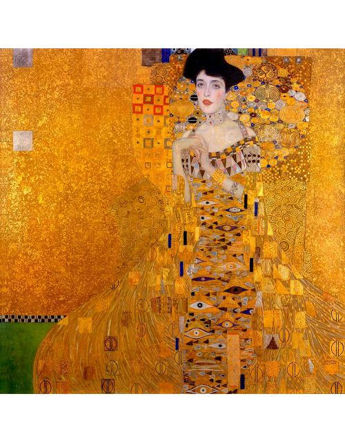 Lámina Artística Retrato de Adele Bloch-Bauer I (Gustav Klimt)