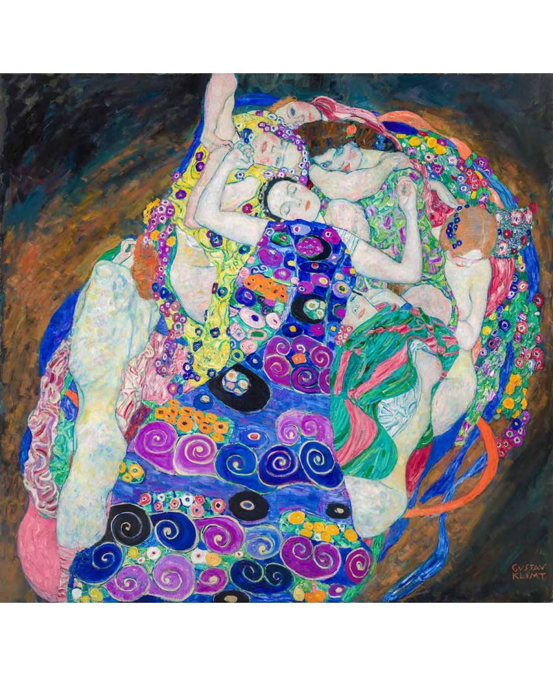 Lámina Artística de Alta Calidad Las Vírgenes (Gustav Klimt)